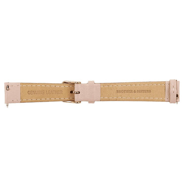 Pink Leather Strap & Rose Gold Buckle watch straps Brother & Sisters